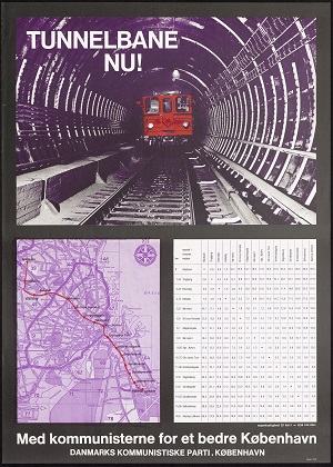 Plakathistorie: Tunnelbane nu!